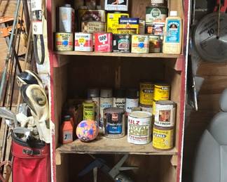 Shelf - Stains - Paints