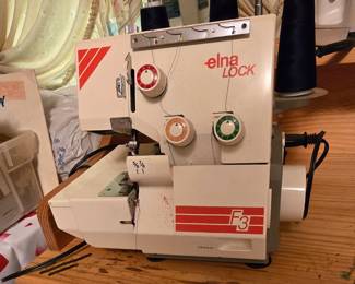 Elna Lock Sewing Machine