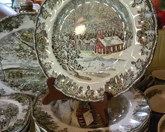 The Friendly Village China Set