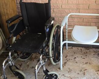 Wheelchair and Potty Chair