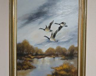 Duck Painting by Clark