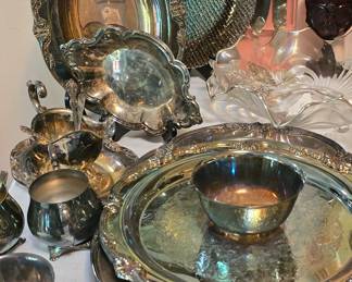 Silverplate Serving Dishes