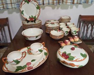 Franciscan Apple Dishes