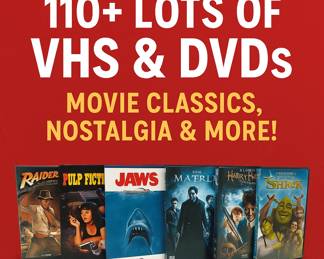 Bidding at https://my.hibid.com/auctioneer/lotstats/index/670307/massive-vhs-and-dvd-110--lots-ideal-for-collectors-resellers/