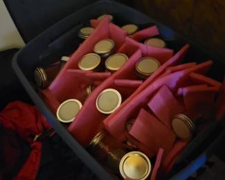 Canning jars