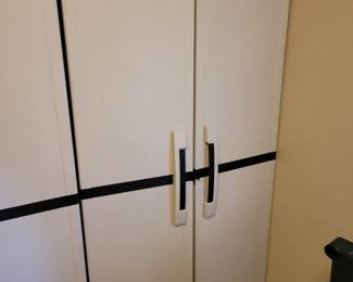 3 Fiberglass cabinets 