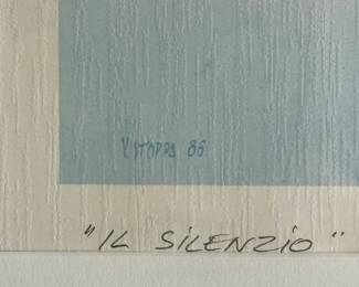Vittorio Stoppa Signed Print