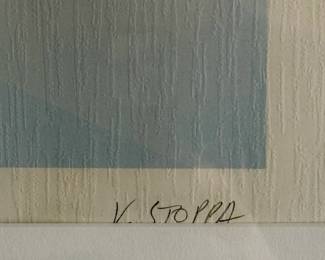 Vittorio Stoppa Signed Print