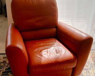 Natuzzi Leather Recliner
