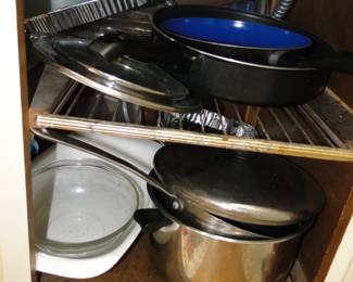 More pots and pans