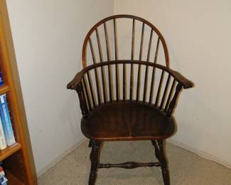 Solid wood chair
