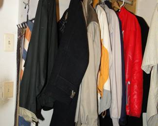 Men's and Women's outwear too