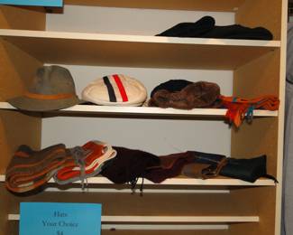 Hats and gloves and scarves too