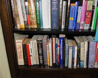 Softcover and hardcover books