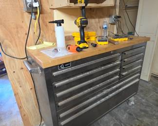 Tool box with key
