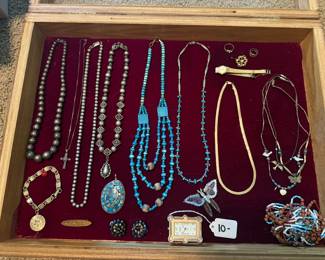 Fine Jewelry - 14k Italian gold, 928 sterling silver pieces/Sterling Silver Navajo jewelry