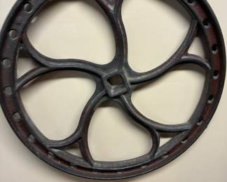 Denver/Rio Grande Narrow Gauge Steam Engine Brake Wheel