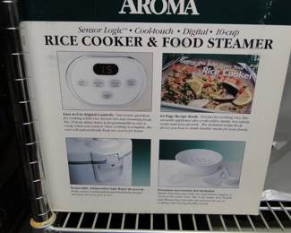 Aroma, Rice Cooker and Food Steamer