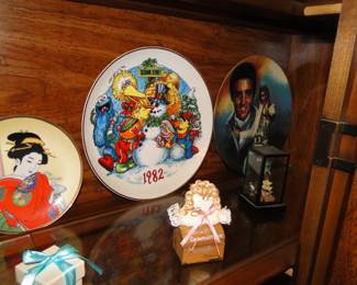 More collectible plates, just wait