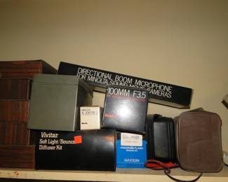 More camera accessories.