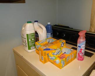 You know we have all kinds of cleaning supplies too