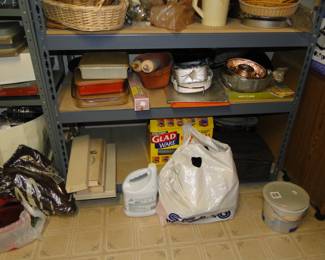 Baking, and cooking, and storing