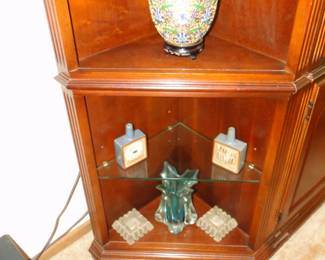 Lots of decorative items in this home, all three floors