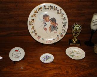 Norman Rockwell collector plate