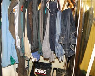 Men's clothing as well