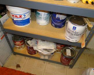 Various leftover paints, all for free