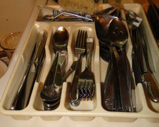 And silverware