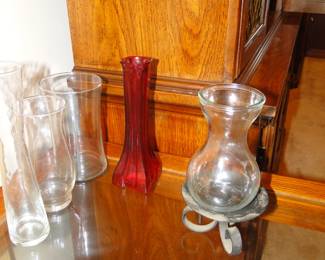 Small glass decorative items