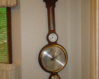 Banjo Thermometer, and Rain guage
