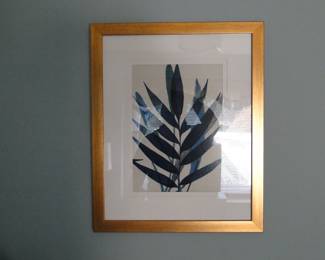 Pair of ferns artwork