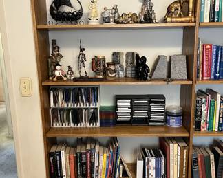 Sculptures, Bookends, CD's, DVD's and Engineering Books