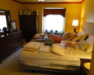 All the bedroom items are for sale