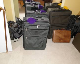 Small, Medium, and Large luggage