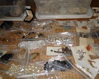 Rings and pins and bracelets too