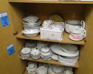 We have two sets of Noritake China, and another set too