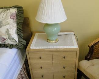 Mid Century Modern nightstand, and we have the complete grouping too