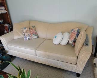 Fun couch, clean and neat