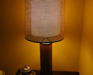 Mid Century Modern Gruvwood Table Lamps, in perfect original condition