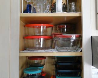 Once you bake it, or make it, you have to take or store it, or make a plate for your guests to go