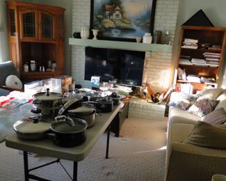 Pots, and pans, and pillows and more