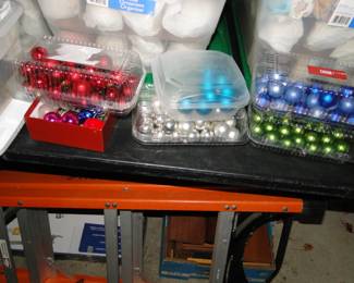 Smaller Christmas ornaments