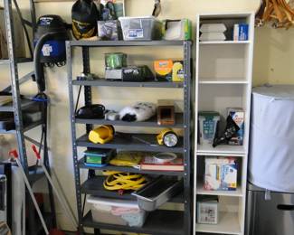 All the items that you would expect to see in a garage