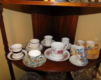 We have wonderful teacups all over the house