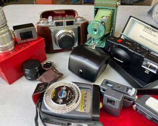 Vintage cameras