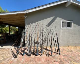 poles fishing