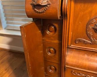 Lots of Carved storage places